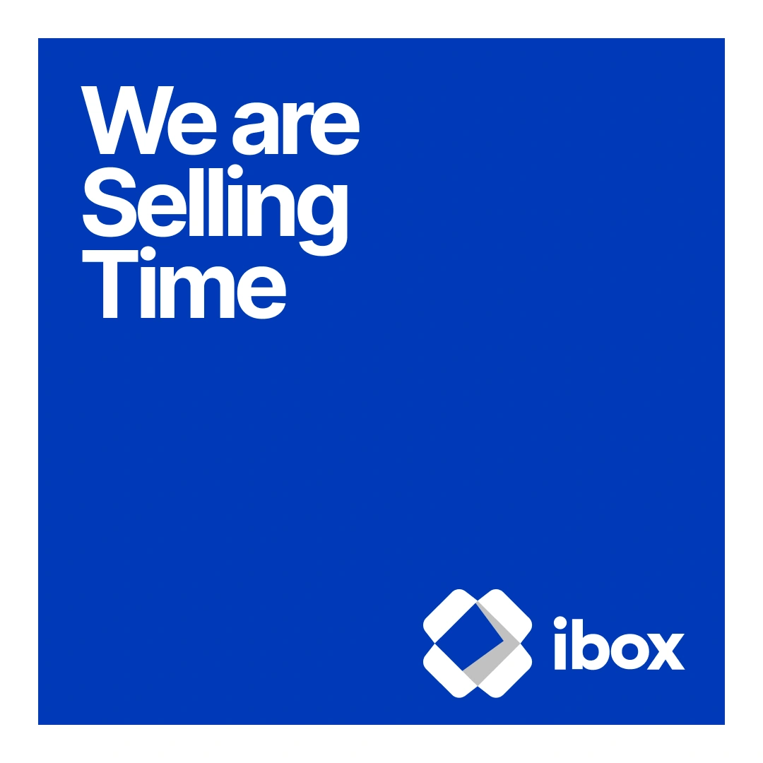 We are selling time